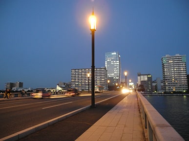 萬代橋照明